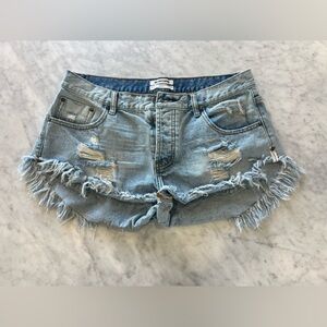 One Teaspoon Brandos Button Fly NWOT